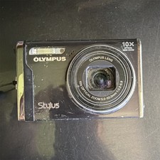 Olympus Stylus-9000 Compact Digital Camera 10x Optical Zoom Built-in Flash Black