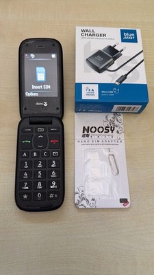 DORO PHONE EASY 613 Schwarz OHNE SIMLOCK Accu Neu Händler Garantie Komplett