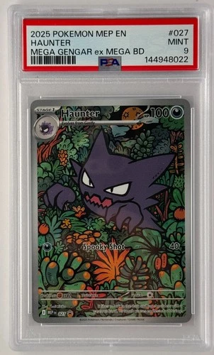 Pokémon TCG Haunter Black Star Promo #27 PSA 9