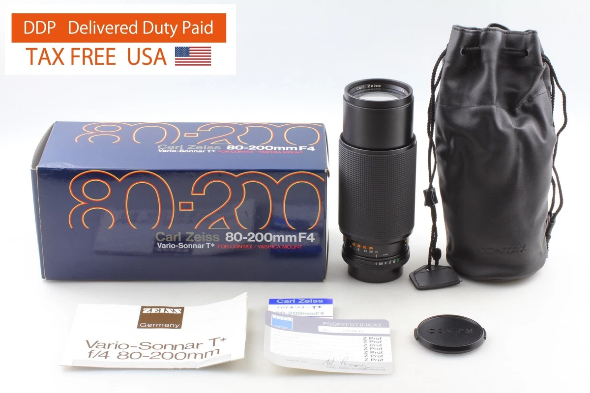 Contax f/4 Camera Lenses 80-200mm Focal for sale | eBay