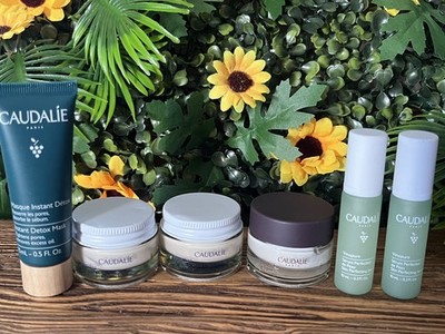 Caudalie Masque, Creme, Niacinamide & Serum ~6 Products Travel Size Bundle ~New