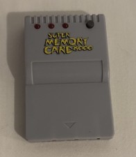 PS1 PSX PlayStation Memory Card Super Memory Card 8000
