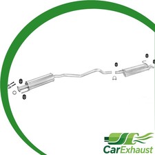 Auspuffanlage für OPEL ASTRA F 1.7 DTL Kombi Caravan Auspuff