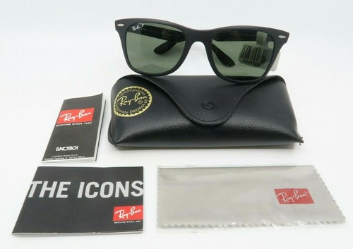 Ray-Ban RB 4195 601-S/9A 52mm Matte Black Liteforce Wayfarer Unisex  Sunglasses 8053672067118 | eBay