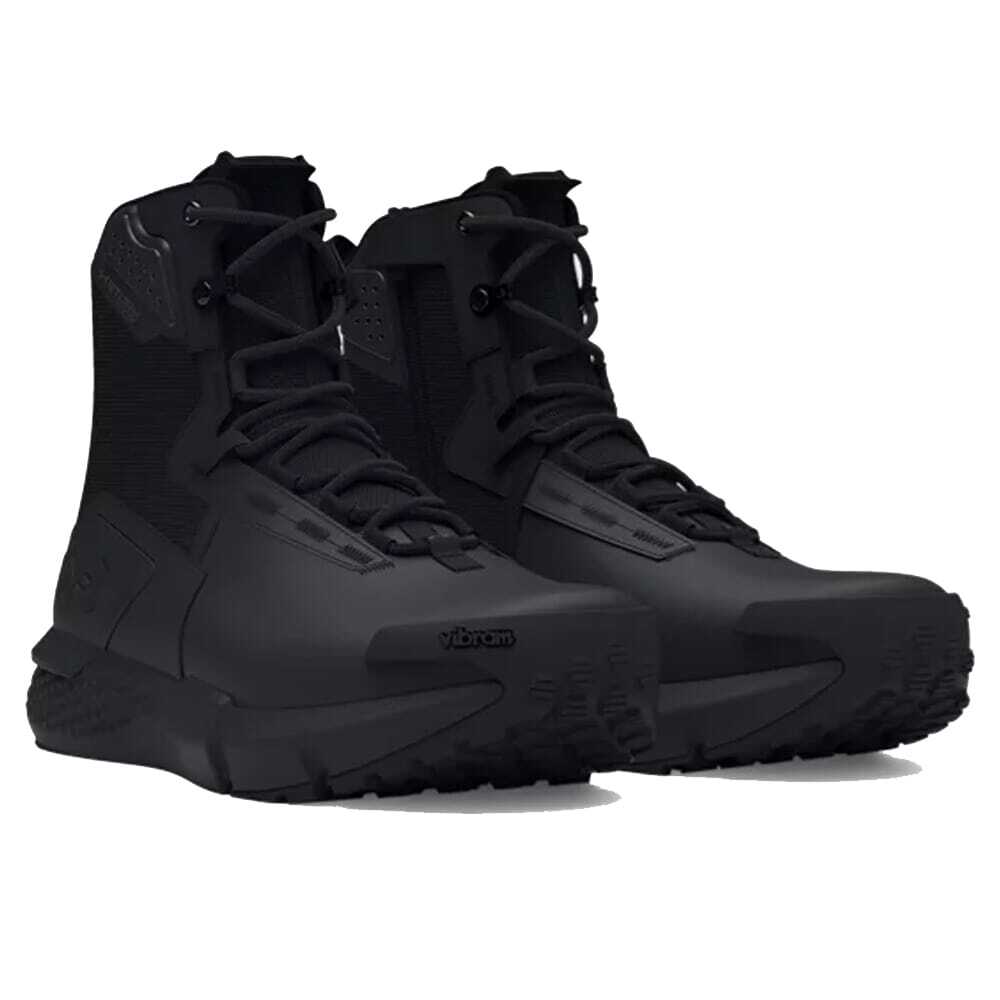 Under Armour Charged Valsetz Waterproof Zip Boot in Black Size 9.5 