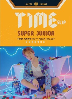Super Junior 9th Album Time Slip Eunhyuk Version SMK1098-8 with CD 