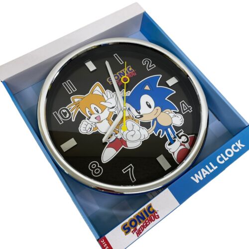 Reloj de Pared Sonic The Hedgehog & Tails Habitación Infantil Juegos Decoración - Imagen 2 de 8