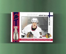 2003-04 Pacific BLUE LIMITED QUEST FOR THE CUP # 20 MARK BELL CHICAGO /150