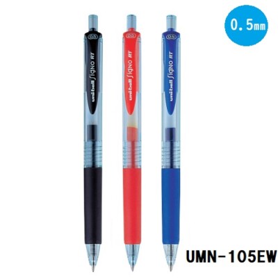 Uni-ball Signo RT Eco Gel Ink Ballpoint Pen UMN-105 EW Colors  Select