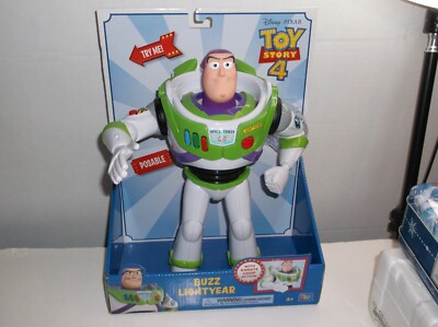 Toy Story 4 Buzz Lightyear Karate Chop Action 12'' Figure New in Package Pixar