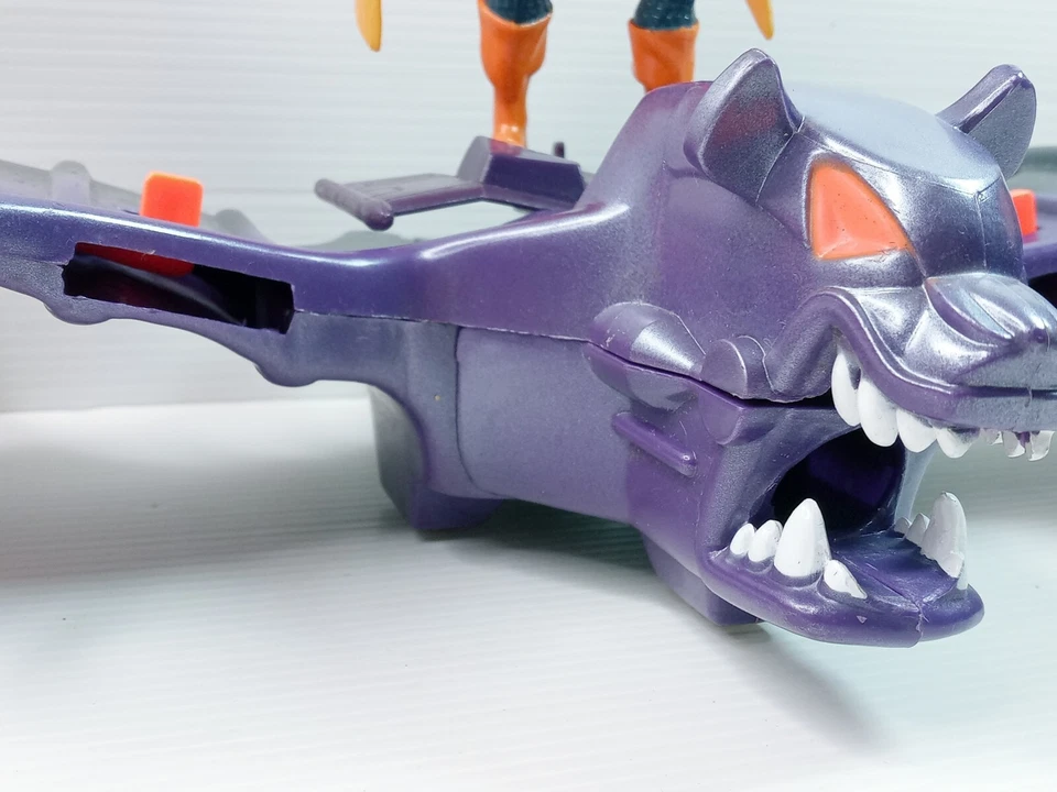 Figura de acción de colección 1994 Marvel Green Goblin Glider y Green Goblin Foto 4 de 4