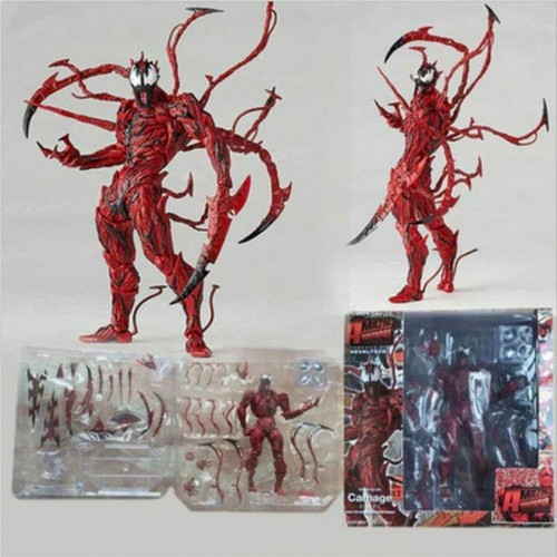 Spider Man Marvel Red Venom Carnage Action Figure Statue Model Toy Kids Gift Box - Picture 8 of 8