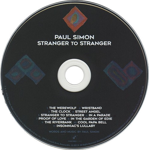 Paul Simon - Stranger To Stranger (CD, Album) - Picture 3 of 8