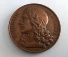 MEDAILLE BRONZE POQUELIN DE MOLIERE REF73401