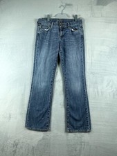 Old Navy The Flirt Bootcut Jeans Denim Mid Rise Medium Wash Blue Womens Size 6