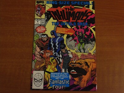 Marvel Comics: THE INHUMANS 'King-Size Special' #1  April 1990 'The Untold Saga'