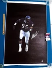 RICHARD DENT HOF Signed Autograph 36.5x24 Canvas Poster Bears JSA 💎 COA