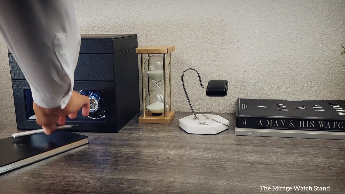 Watch Stand Display for Desk Office Watch Stand Marble Watch Holder