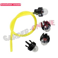 4 Vergaser Primerpumpe für Stihl Husqvarna McCulloch Echo Ryobi Poulan Motorsäge