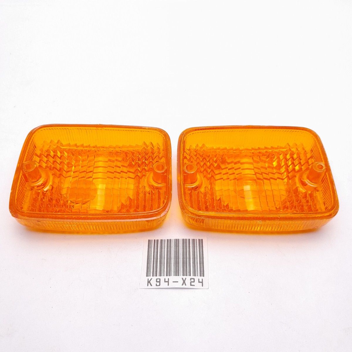 2Pc Kawasaki BINTER KH110 GTO MERZY KZ200 Turn Signal Winker Lens
