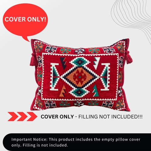 Decorative Kilim Cushion Cover, BOHO Pillow Case, Moroccan-Style Cushion Cover - Picture 9 of 34