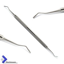 Dental Amalgam Plugger 720-1 Double Ended Composite Plastic Filling Instruments