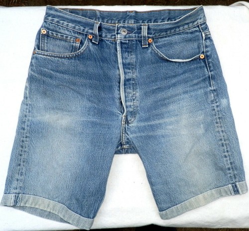 VINTAGE 80s LEVIS Cut Off 501 SHORTS 