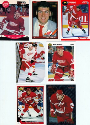   35 +  different KEITH PRIMEAU cards lot RC 1990 - 2012 Red Wings Flyers  