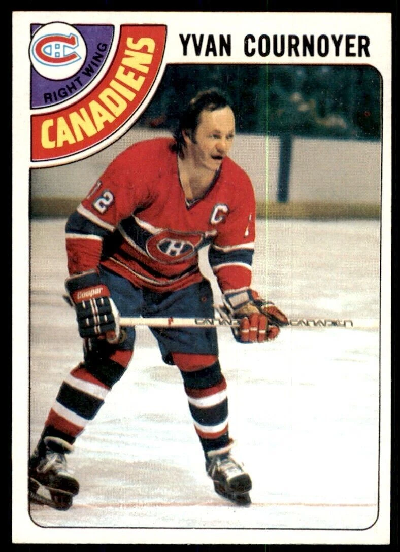 1978-79 Topps Yvan Cournoyer Montreal Canadiens #60