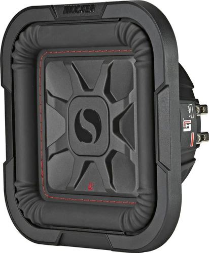 Kicker 46L7T84 8" Dual 4-ohm Thin Component Subwoofer