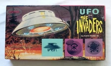 AURORA 'THE INVADERS' UFO MODEL, 1968 First Edition.