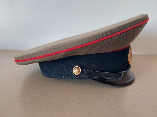 Soviet Union Vintage Military Hat Cap . USSR 1979 Original . Size 56. - Picture 9 of 20