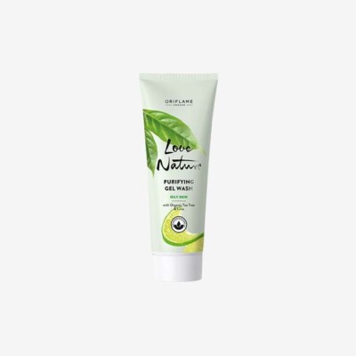 Oriflame Love Nature Purifying Gel Wash mit Bio Teebaum & Limette (fettige Haut)