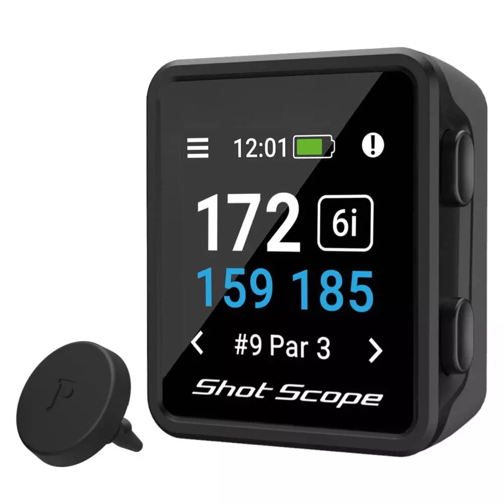 Shot Scope H4 Golf GPS Handheld with Shot Tracking - Includes Club