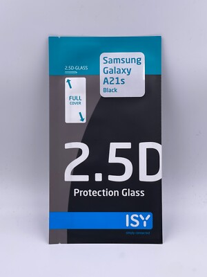 ISY 2.5D-Protection-Glass|Samsung Galaxy A72| Black Displayschutzfolie Glas