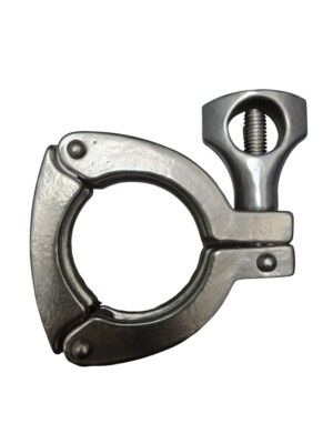 3 SECTOR CLAMP 1 -1.5  3 PIECES HINGE TRI-CLAMP 13MHHS SANITARY 3-A AISI 304