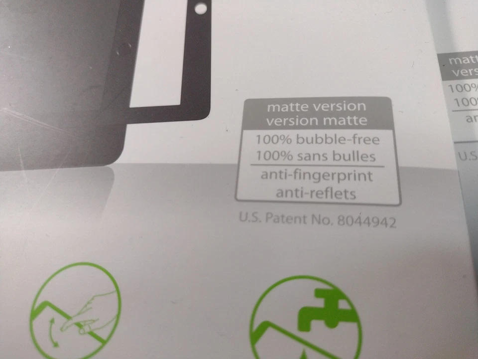 Moshi iVisor AG Screen Protector for iPad Air 2  - Black / Noir - Image 3 of 4