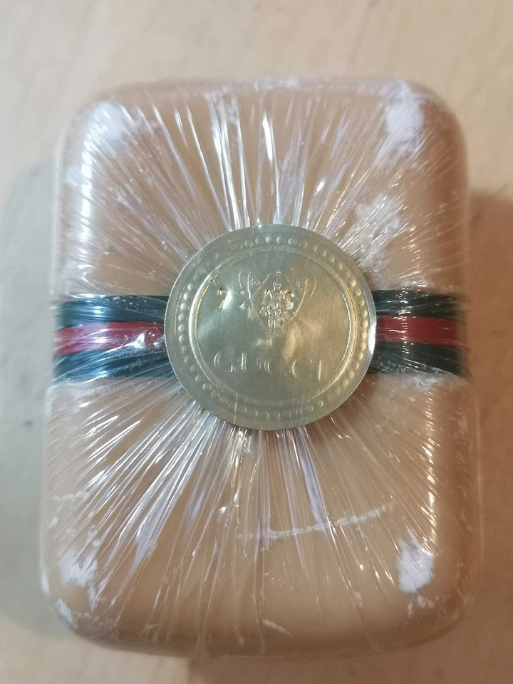 Gucci Seife Vintage 1980er Original verpackt Parfum 1 Soap Pink Creme Ref 16.803 - Bild 4 von 4