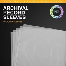 Mobile Fidelity Archival Clear Outer Sleeves 50 Pack