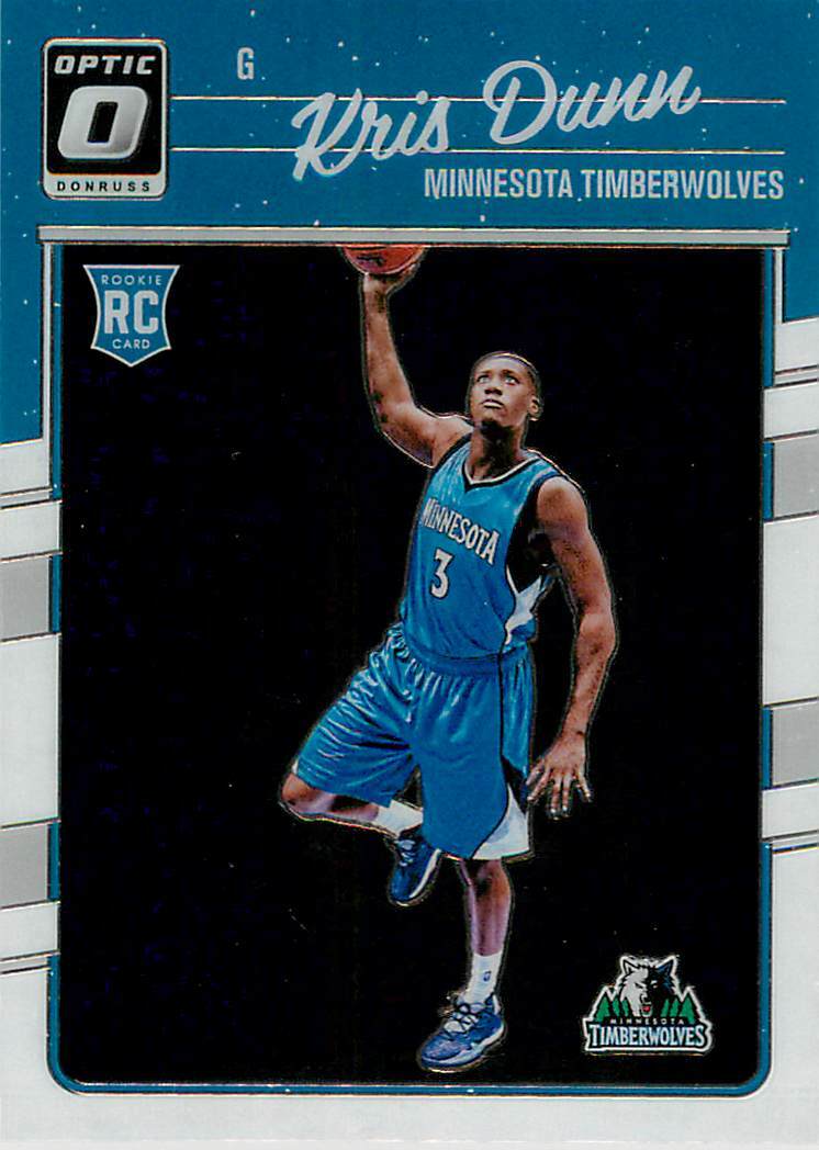 KRIS DUNN 2016-17 Donruss Optic ROOKIE RC #155 Hawks 
