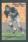 Doug Atkins Signed Goal Line Art Card Autograph Auto PSA/DNA AN85434