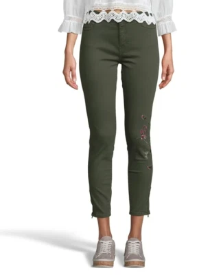 ESPRIT Skinny Fit Damen Jeans Khaki Gr. D 36 Neu - Bild 1 von 3