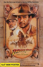 Póster de la película Indiana Jones y la última cruzada (1989) 11x17