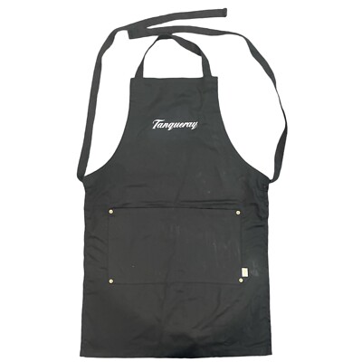 Tanqueray Gin Bar Apron Bartender BBQ New 55% Organic Cotton Recycled Econscious