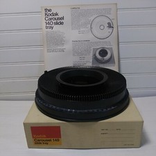 VINTAGE KODAK CAROUSEL SLIDE TRAY 140 IN ORIGINAL BOX
