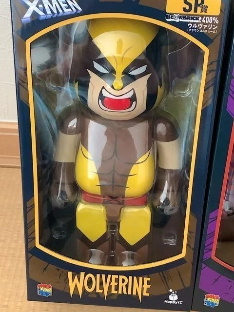Bearbrick X-Men Wolverine Complete Set Bulk Lot 100% 400% BE