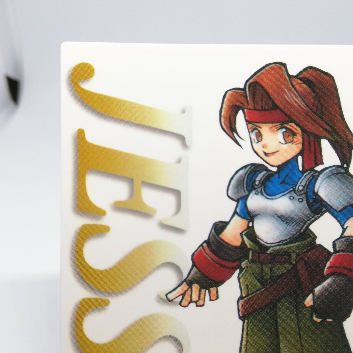 【PSA8】 【完全未剥がし】 FF7 No. 43 運命の戦士たち Jessie No.43 Final Fantasy Ⅶ Card Dass Masters 1STedition