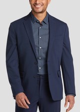 Kenneth Cole New York Stretch Men s Knit Blazer Blue M 1890241 New With Tags