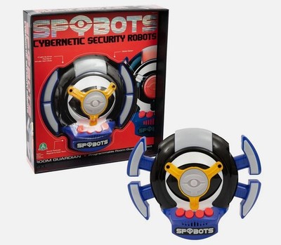 Spybots Cybernetic Security Robots Kinderzimmer Überwachungs Roboter Neu OVP*