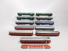 DO545-3# Fleischmann H0 DC Bastler Konvolut Wagen MÄNGEL DB DSG BLS SBB